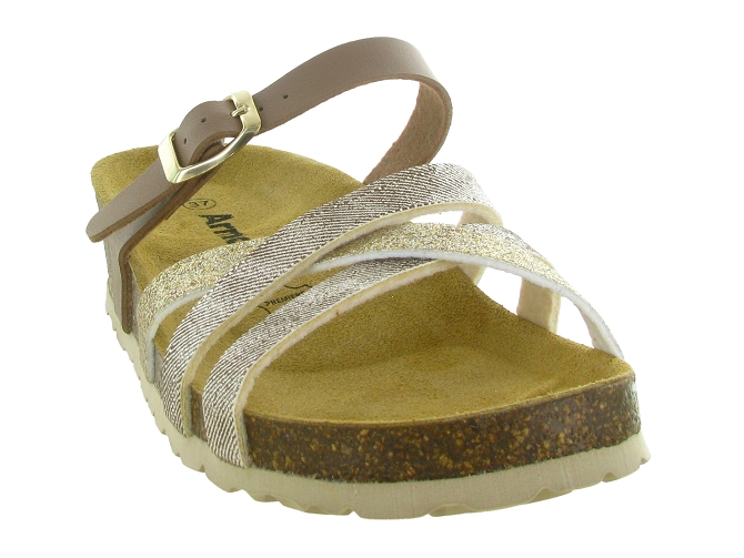 sandales et nu pieds - Mule Sabot - femme - Synthétique - Beige - Armando4975103_3