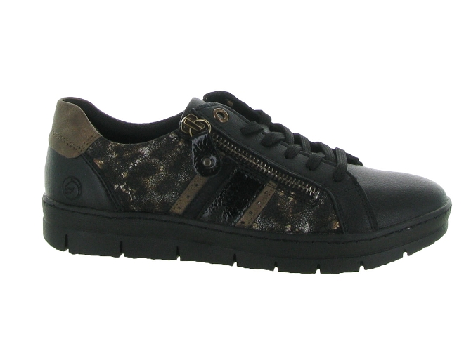 Remonte baskets et sneakers d5827 noir4984601_2