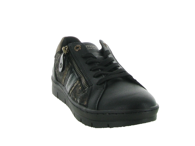 baskets et sneakers - Tendance - femme - Cuir - Noir - Remonte4984601_3