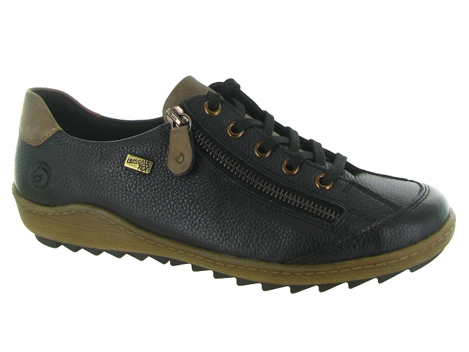 chaussures a lacets - Détente - femme - Synthétique - Marron - Remonte