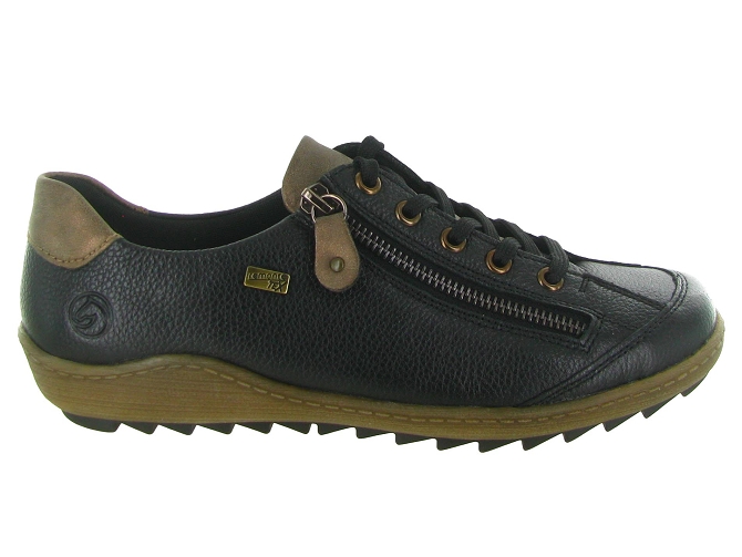chaussures a lacets - Détente - femme - Synthétique - Marron - Remonte4984704_2