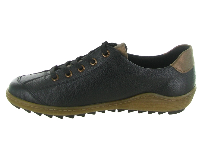 chaussures a lacets - Détente - femme - Synthétique - Marron - Remonte4984704_4