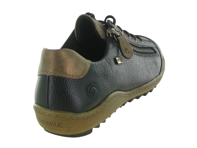 chaussures a lacets - Détente - femme - Synthétique - Marron - Remonte4984704_5