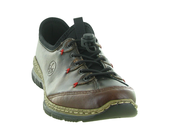 chaussures a lacets - Détente - femme - Synthétique - Bronze - Rieker4985703_3