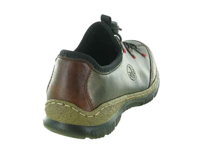chaussures a lacets - Détente - femme - Synthétique - Bronze - Rieker4985703_5