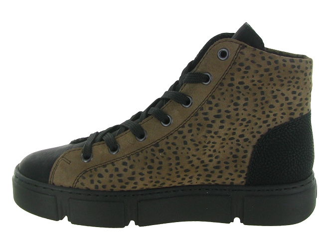 baskets et sneakers - Montante - femme - Synthétique - Marron - Rieker4986002_4