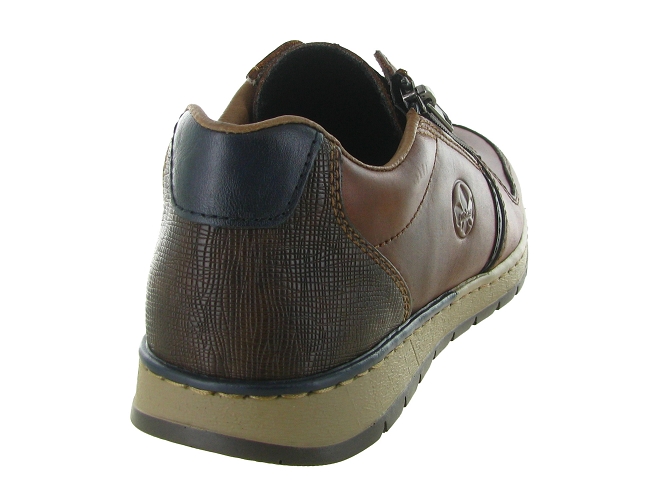 baskets et sneakers - Confort - homme - Cuir - Marron - Rieker4988002_5