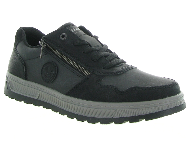 baskets et sneakers - Confort - homme - Synthétique - Noir - Rieker