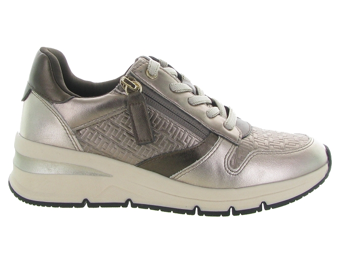 baskets et sneakers - Confort - femme - Cuir - Or - Tamaris4989401_2
