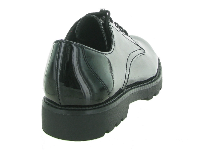 chaussures a lacets - Derby chic - femme - Cuir - Noir - Tamaris4990501_5