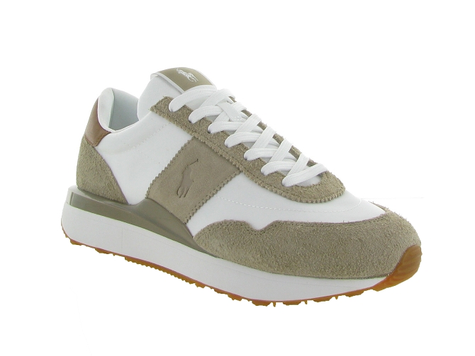 Ralph lauren baskets et sneakers train 89 hairy beige