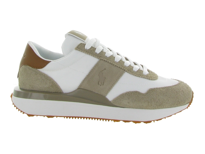Ralph lauren baskets et sneakers train 89 hairy beige4991801_2