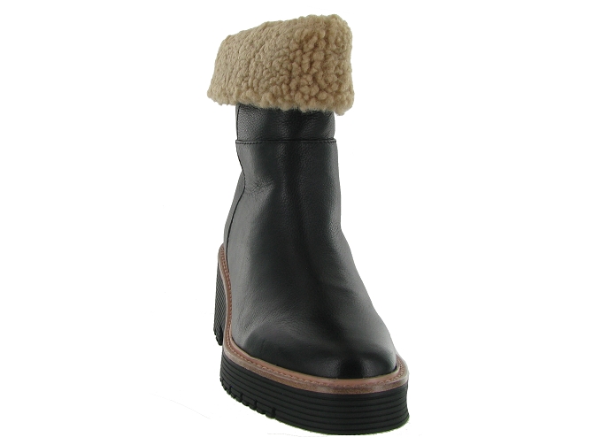 bottines et boots - Classique & Chic - femme - Cuir - Noir - Regarde le ciel...4995102_3