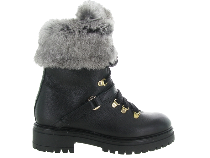 apres ski bottes fourrees - Bottine chaude - femme - Nubuck - Noir - Armando4996301_2