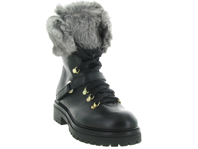 apres ski bottes fourrees - Bottine chaude - femme - Nubuck - Noir - Armando4996301_3