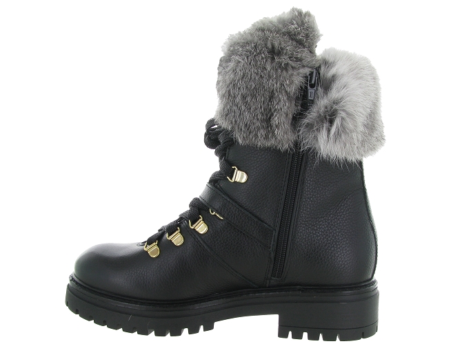 apres ski bottes fourrees - Bottine chaude - femme - Nubuck - Noir - Armando4996301_4