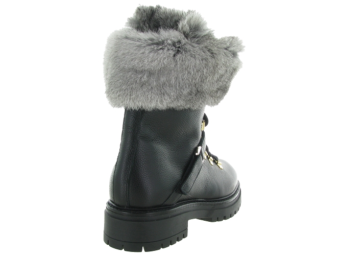 apres ski bottes fourrees - Bottine chaude - femme - Nubuck - Noir - Armando4996301_5