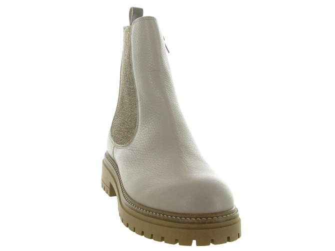 apres ski bottes fourrees - Bottine chaude - femme - Cuir - Beige - Armando4996401_3