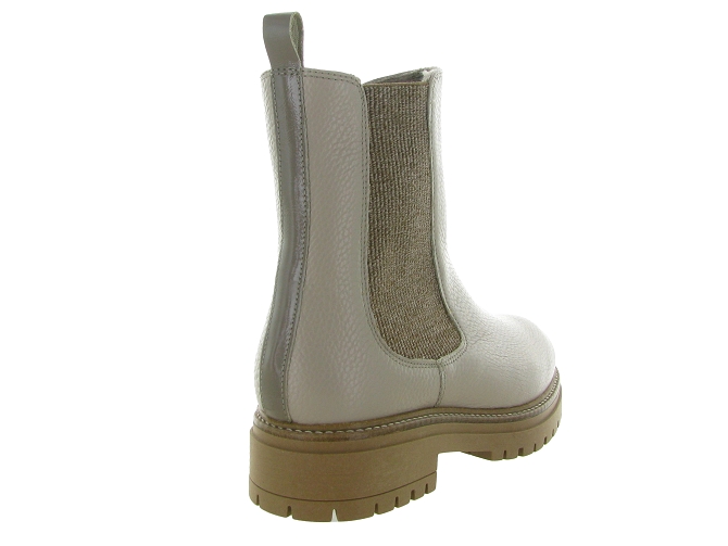 apres ski bottes fourrees - Bottine chaude - femme - Cuir - Beige - Armando4996401_5