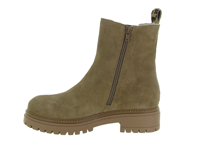 apres ski bottes fourrees - Bottine chaude - femme - Cuir - Marron - Armando4996403_4