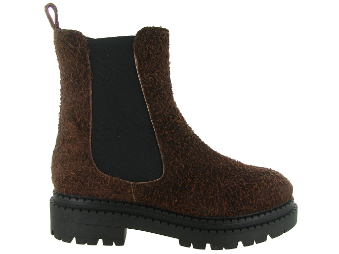 apres ski bottes fourrees - Bottine chaude - femme - Cuir - Marron - Armando4996404_2