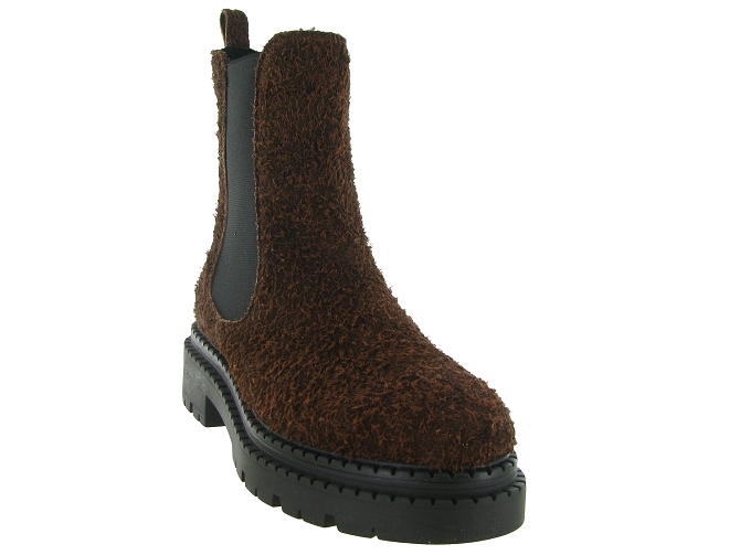 apres ski bottes fourrees - Bottine chaude - femme - Cuir - Marron - Armando4996404_3