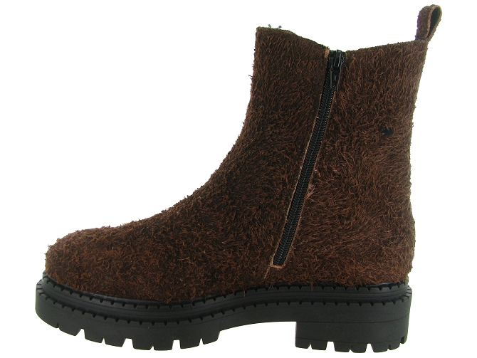 apres ski bottes fourrees - Bottine chaude - femme - Cuir - Marron - Armando4996404_4