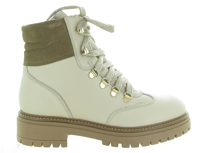 apres ski bottes fourrees - Botte de neige - femme - Cuir - Blanc - Armando4996701_2
