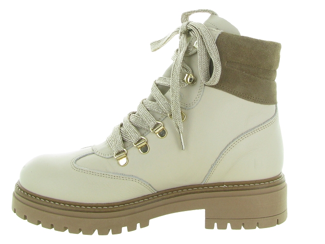 apres ski bottes fourrees - Botte de neige - femme - Cuir - Blanc - Armando4996701_4