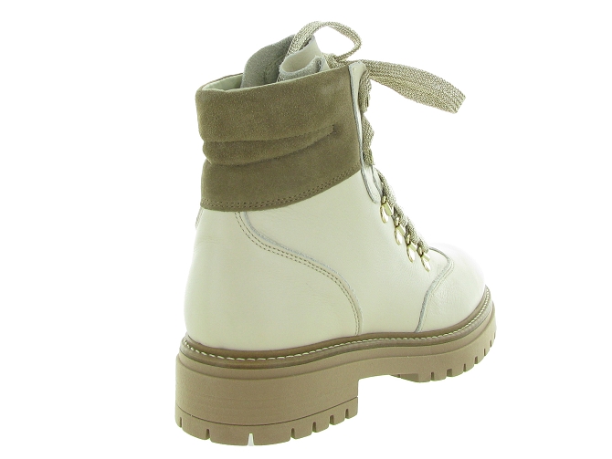 apres ski bottes fourrees - Botte de neige - femme - Cuir - Blanc - Armando4996701_5