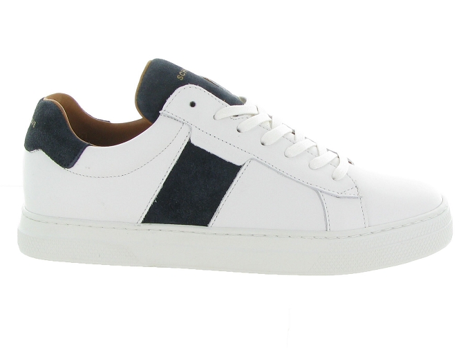baskets et sneakers - Tendance - homme - Cuir - Blanc - Schmoove4997701_2