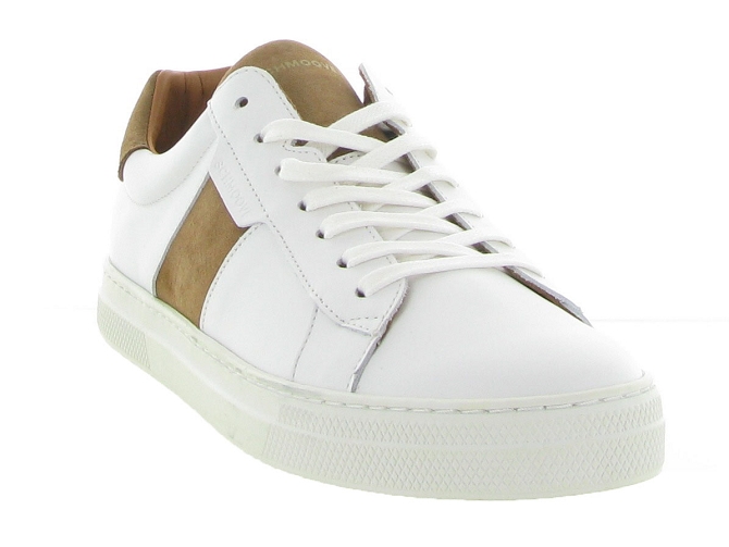 baskets et sneakers - Tendance - homme - Cuir - Blanc - Schmoove4998101_3