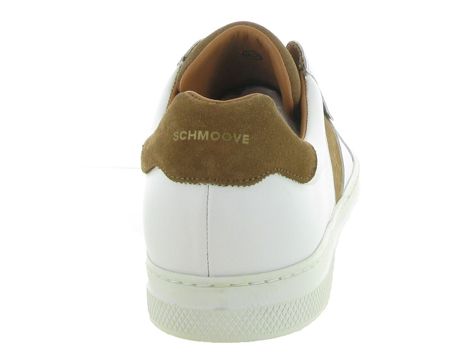 baskets et sneakers - Tendance - homme - Cuir - Blanc - Schmoove4998101_5
