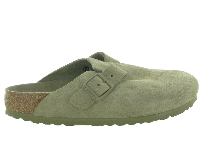Birkenstock chaussons et pantoufles new boston women taupe4999301_2