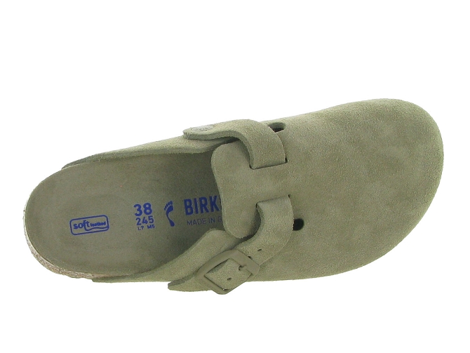 Birkenstock chaussons et pantoufles new boston women taupe4999301_3