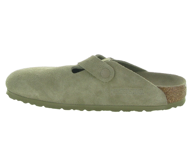 Birkenstock chaussons et pantoufles new boston women taupe4999301_4