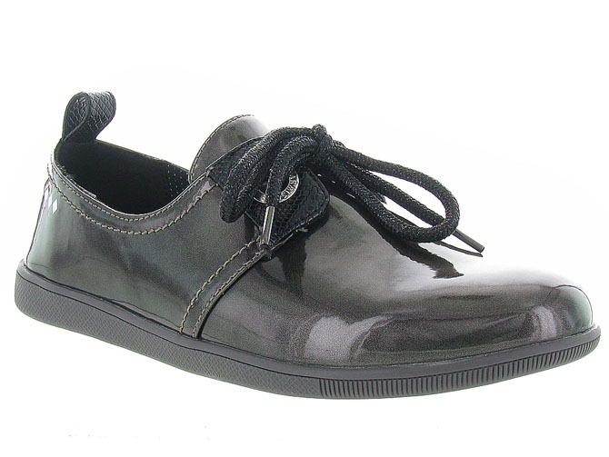 Armistice baskets et sneakers stone one patent anthracite