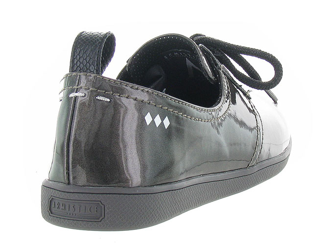 Armistice baskets et sneakers stone one patent anthracite5018502_5