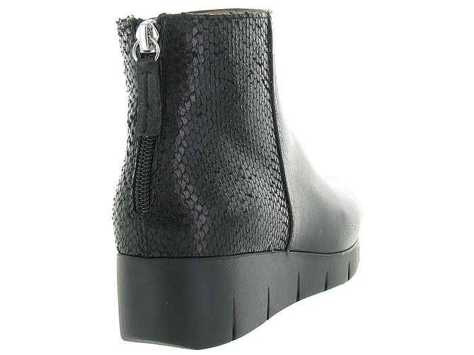unisa bottines noires