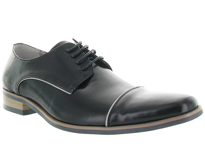 Kdopa chaussures a lacets lorick noir