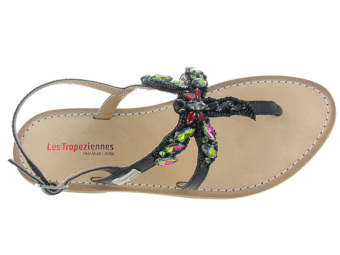 Les tropeziennes sandales et nu pieds libelle noir5068301_4