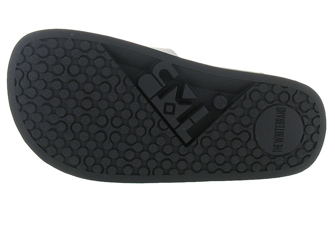 The white brand sandales et nu pieds k0001 noir5084101_5