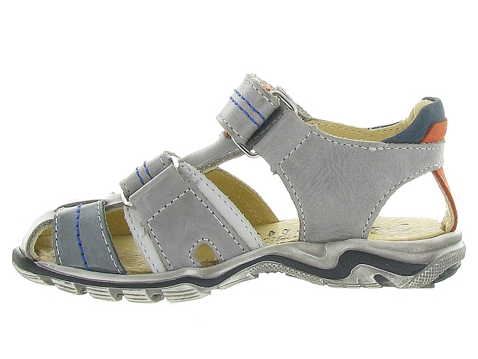Bellamy sandales et nu pieds chut cuir lisse gris5105101_4