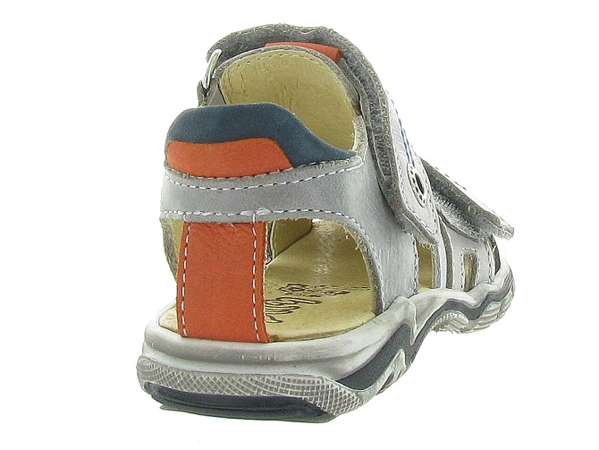 Bellamy sandales et nu pieds chut cuir lisse gris5105101_5