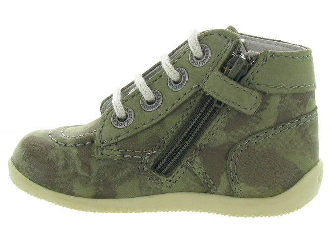 Kickers pre marche du 16 au 23 bonzip camouflage5140401_4