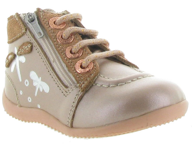 Chaussures Online Kickers Pre Marche Du 16 Au 23 Bahalor Rose Bebe Fille