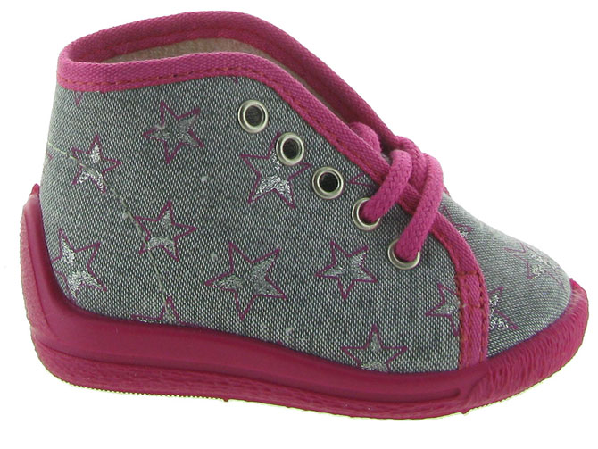 Bellamy chaussons et pantoufles oasis gris5167301_2