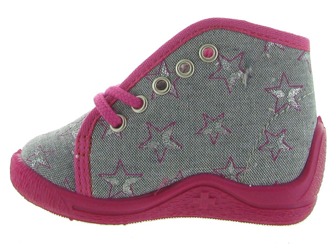 Bellamy chaussons et pantoufles oasis gris5167301_4
