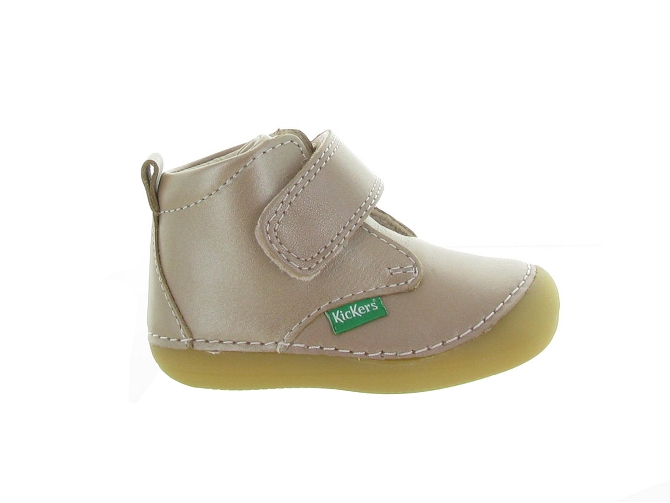 pre marche du 16 au 23 -  - bebe fille - Cuir - Beige - Kickers5210002_2