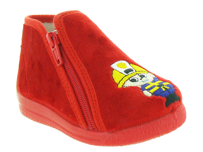 Bellamy chaussons et pantoufles kiki rouge